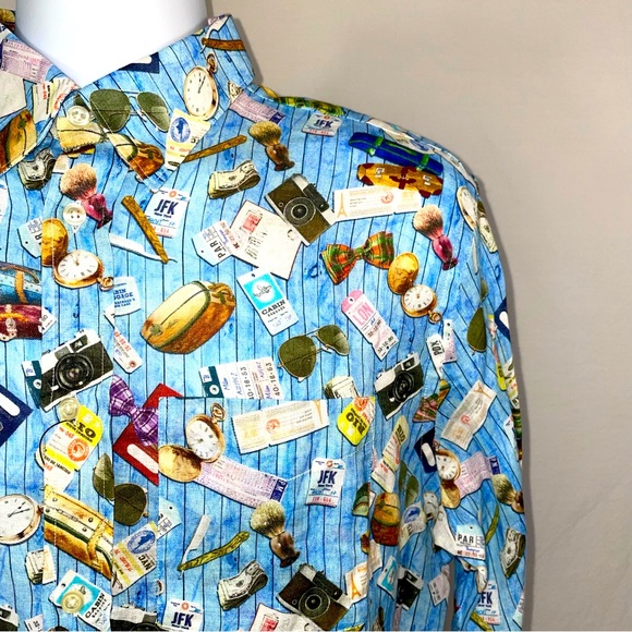 Michael’s 100% Linen Men’s Shirt. Size Medium. NWT. - Picture 4 of 12